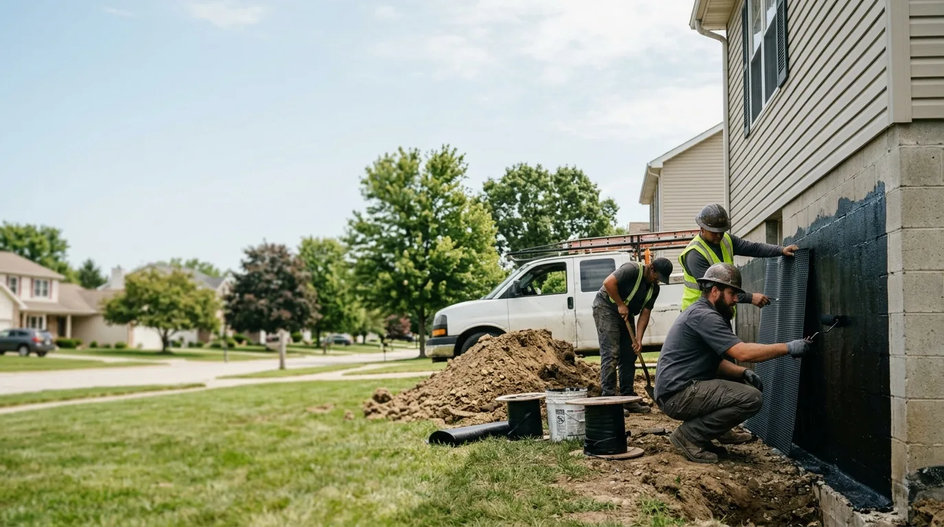 Basement Waterproofing in North Kingsville, OH near me